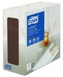 SERVILLETA PARA CUBIERTOS TORK LINSTYLE 40*39 1/C 1/8 CHOCOLATE 6*60u
