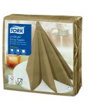 SERVILLETA TORK LINSTYLE DINNER 39*39 1/C 1/4 TOSTADO 12*50u