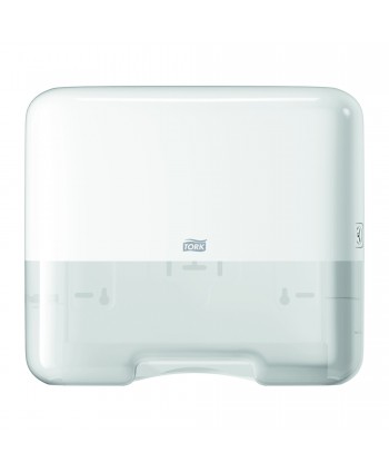 DISPENSADOR TOALLAS PLEGADAS C-Z TORK ELEVATION H3 MINI BLANCO 1u
