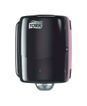 DISPENSADOR BOBINA IND TORK ALIMENTACION CENTRAL W2 ROJO/FUME 1u