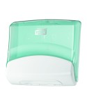 DISPENSADOR PAÑOS TORK HOJA A HOJA W4 ROJO/FUME 1u