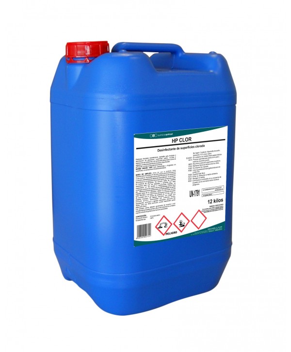 HP CLOR HA 12kg *Hipoclorito  industria Alimentaria*