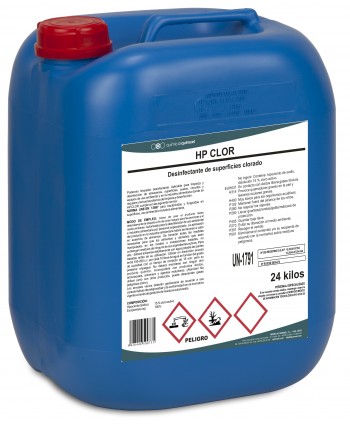 HP CLOR HA 24kg *Hipoclorito  industria Alimentaria*