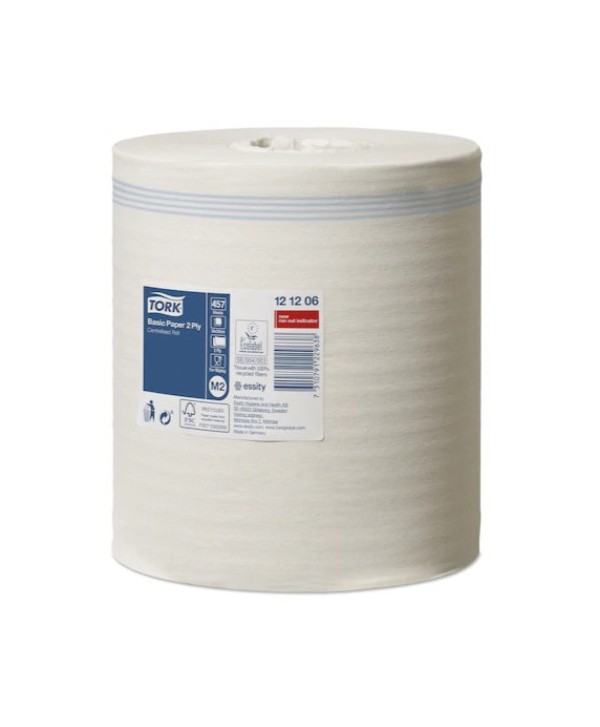 SECAMANOS RECI 2/C TORK BASICO M2 160m*20cm 457ser 6u