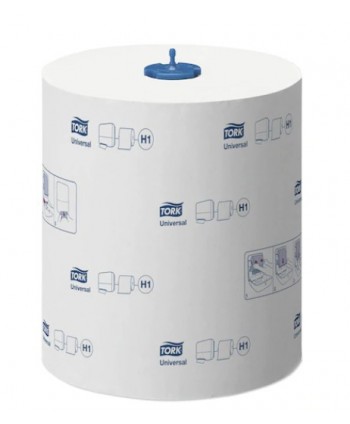 TOALLA EN ROLLO 2/C BLANCO TORK UNIVERSAL H1 150m*21cm 612ser 6u