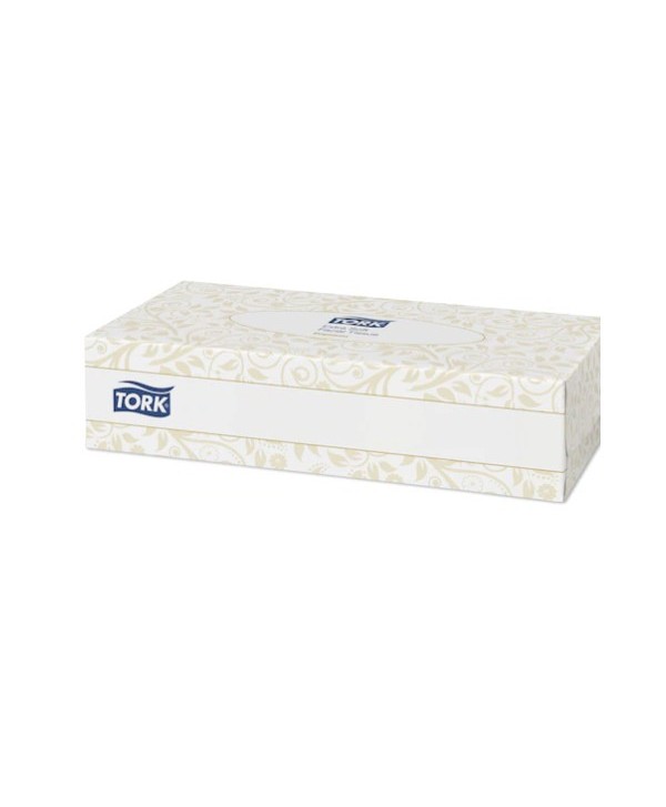 PAÑUELOS FACIALES 2/C TORK PREMIUM EXTRA SUAVES BLANCO "CAJITA" 20cm*21cm 100ser*30u