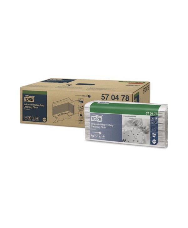 PAÑO MULTIUSO 570 1/C BLANCO TORK W4 42,8cm*35,5cm 5*65ser 1u
