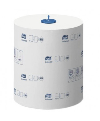 TOALLA EN ROLLO 1/C BLANCA TORK UNIVERSAL H1 280m*21cm 1400ser 6u
