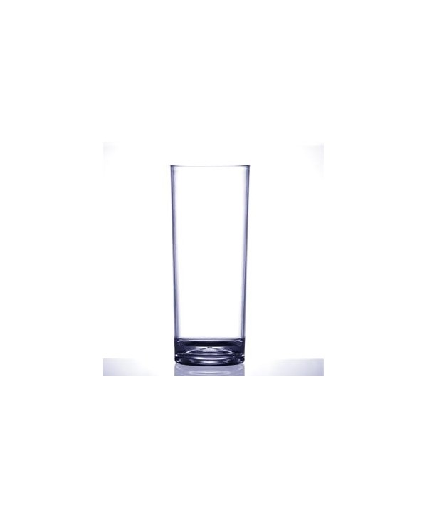 VASO TUBO ELITE 30cl LINEA NEW YORK POLICARBONATO "TOP GLASS" 36u