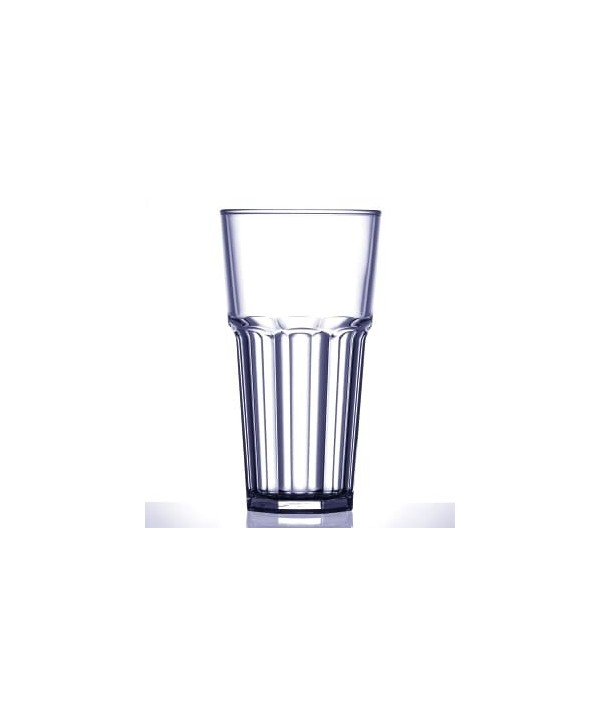 VASO ROCKS JUMBO 57cl LINEA MILAN POLICARBONATO "TOP GLASS" 24u