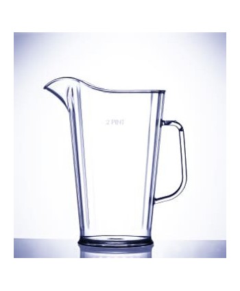 JARRA 1,1L LINEA MILAN POLICARBONATO "TOP GLASS" 4u