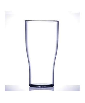 PINTA DE CERVEZA 57cl  LINEA LONDRES POLICARBONATO "TOP GLASS" 48u