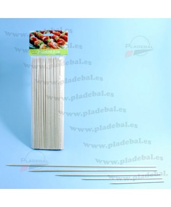 BROCHETA MADERA SIMPLE 150*3mm 200u