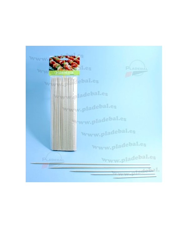 BROCHETA MADERA SIMPLE 150*3mm 200u