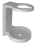SOPORTE PARED JABON-ASEPTIC 500cc - 1000cc 1u