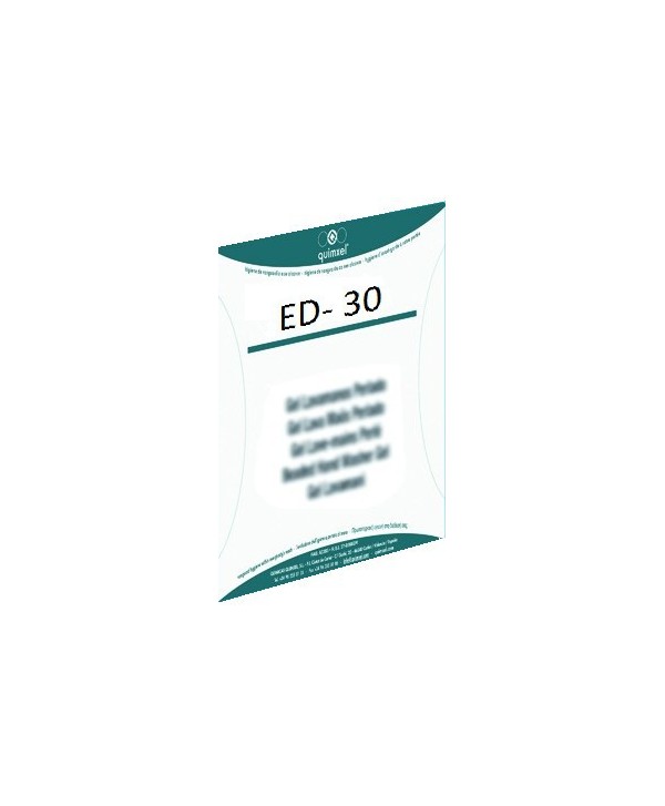 ETIQUETAS ED 30 20u*etiquetas/botella*