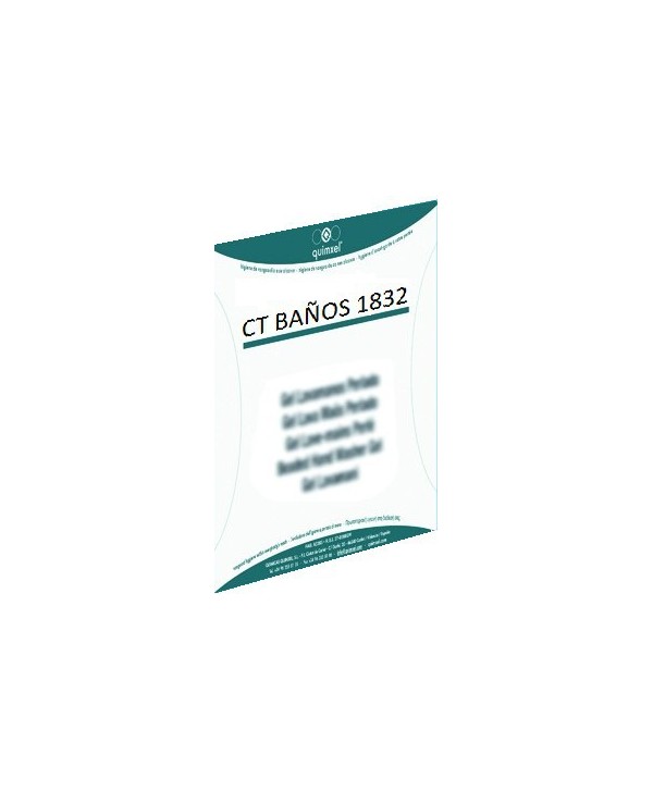ETIQUETA CT BAÑOS 1832 AL USO 20U