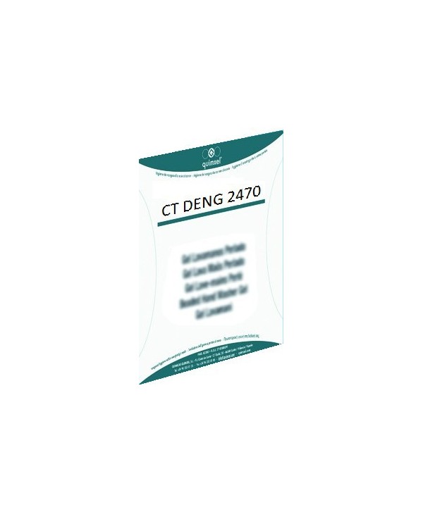 ETIQUETA CT DENG 2470 AL USO 20U