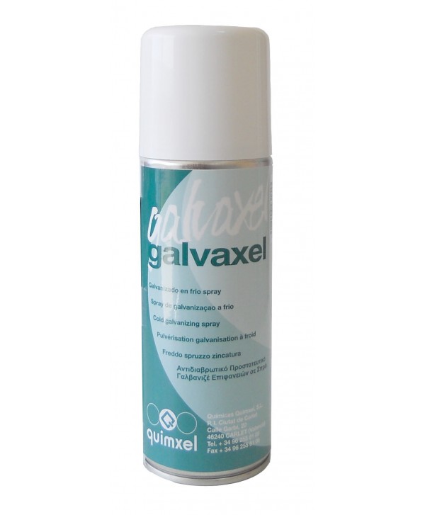 GALVAXEL SPRAY 500ml *Galvanizado en Fr¡o Spray* 12u