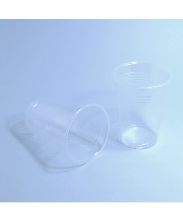 VASO PP 300cc TRANSPARENTE IRROMPIBLE 40*50u