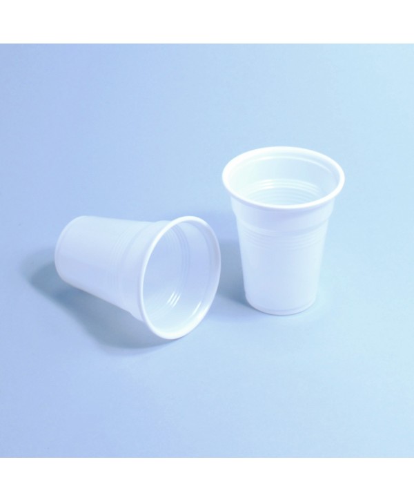 VASO PP 100cc BLANCO IRROMPIBLE 48*100u
