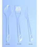 CUCHILLO 18cm PREMIUM EXTRA FUERTE TRANSPARENTE 20*50u