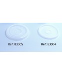 TAPA PLANA VASO POREX 7oz 10*100u