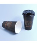 VASO CARTON BEBIDA CALIENTE 16oz 460cc 20*50u