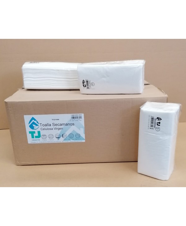 TOALLA PLEGADA "V" 2/C PASTA SMARTPLY TJ 20*22,5mm 20*200u