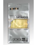 GUANTE MENAJE SATINADO NATURAL T-M 1u