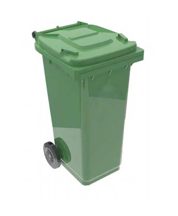 CONTENEDOR 120l SIN PEDAL VERDE 1u