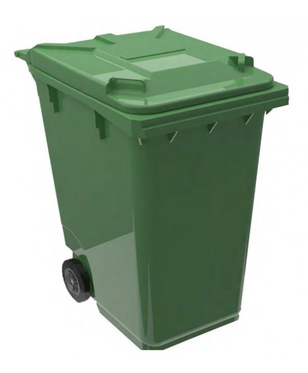 CONTENEDOR 360l SIN PEDAL VERDE 1u