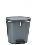 PAPELERA PEDAL OVALADA 8l 1u