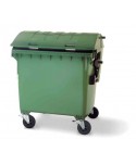 CONTENEDOR 1100l TAPA CURVA DOBLE TAPA 1u